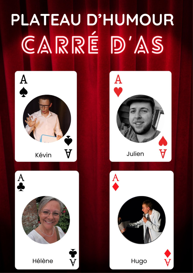 Carré d'As humoristique - 28/03 à 19h