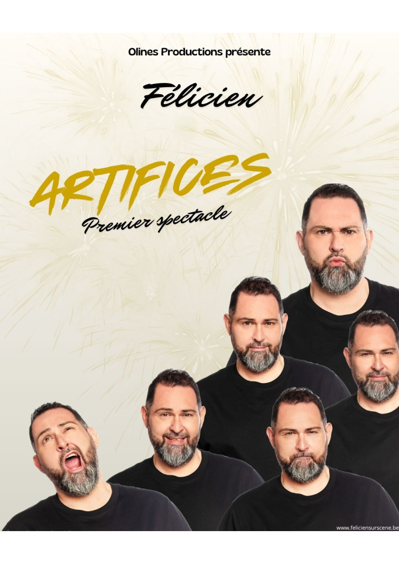 FELICIEN ARGENTINO dans "ARTIFICES"-one man show- 21/08 à 20h